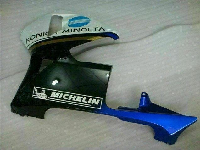 Blanc Noir Carénage Moto Honda CBR 600 RR 2005-2006 Blanc Noir Carénage Moto Honda CBR 600 RR 2005-2006