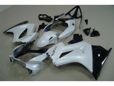 Blanc Noir Carénage Moto Honda VFR 800 2002-2013