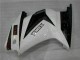 Blanc Noir Carénage Moto Kawasaki EX250 2008-2012 Blanc Noir Carénage Moto Kawasaki EX250 2008-2012