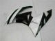 Blanc Noir Carénage Moto Kawasaki ZX6R 2009-2012 Blanc Noir Carénage Moto Kawasaki ZX6R 2009-2012