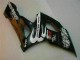 Blanc Noir Carénage Moto Suzuki GSXR 1000 K5 2005-2006 Blanc Noir Carénage Moto Suzuki GSXR 1000 K5 2005-2006