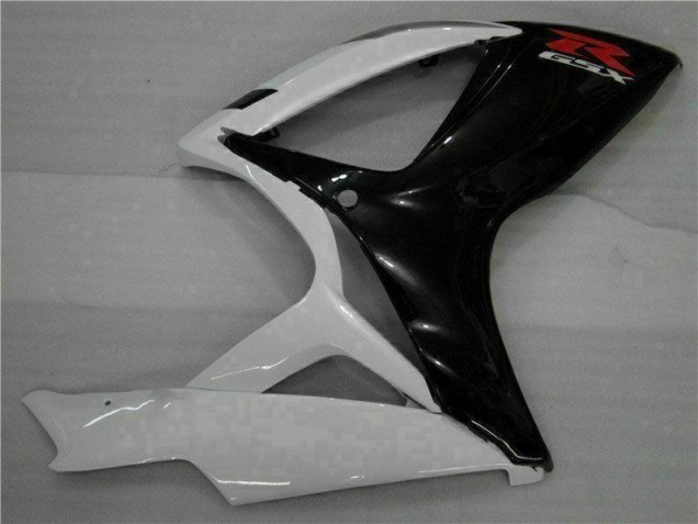 Blanc Noir Carénage Moto Suzuki GSXR 600 / 750 K6 2006-2007