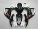 Blanc Noir Carénage Moto Suzuki GSXR 600 / 750 K6 2006-2007