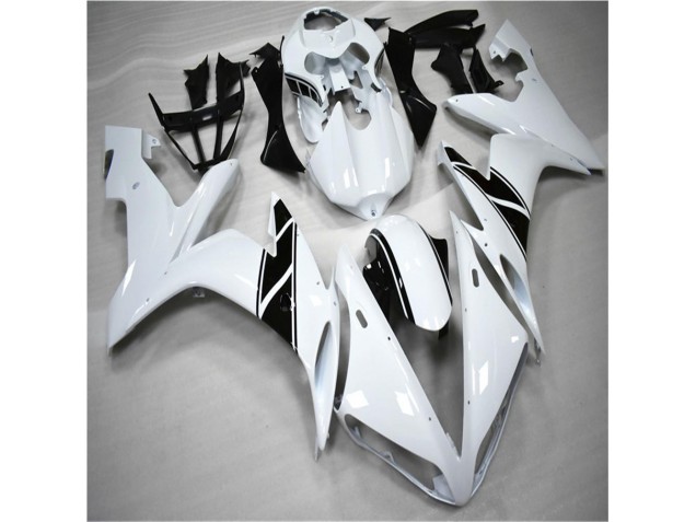 Blanc Noir Carénage Moto Yamaha R1 2004-2006 Blanc Noir Carénage Moto Yamaha R1 2004-2006
