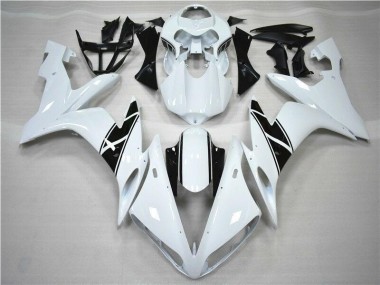 Blanc Noir Carénage Moto Yamaha R1 2004-2006