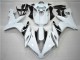 Blanc Noir Carénage Moto Yamaha R1 2004-2006 Blanc Noir Carénage Moto Yamaha R1 2004-2006