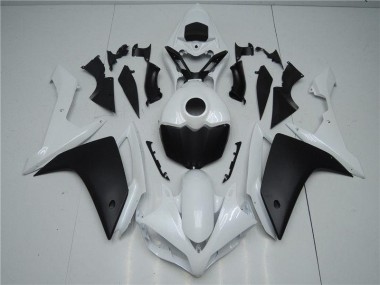 Blanc Noir Carénage Moto Yamaha R1 2007-2008