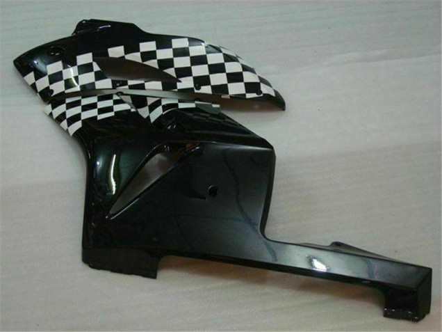 Blanc Noir Carénages Moto Honda CBR 1000 RR 2004-2005 Blanc Noir Carénages Moto Honda CBR 1000 RR 2004-2005