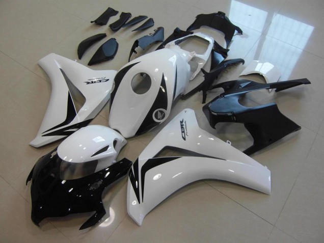 Blanc Noir Carénages Moto Honda CBR 1000 RR 2008-2011 Blanc Noir Carénages Moto Honda CBR 1000 RR 2008-2011