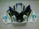 Blanc Noir Carénages Moto Honda CBR 600 F4i 2004-2007 Blanc Noir Carénages Moto Honda CBR 600 F4i 2004-2007