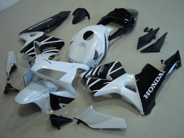 Blanc Noir Carénages Moto Honda CBR 600 RR 2003-2004