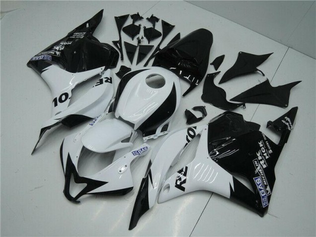 Blanc Noir Carénages Moto Honda CBR 600 RR 2009-2012 Blanc Noir Carénages Moto Honda CBR 600 RR 2009-2012