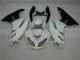 Blanc Noir Carénages Moto Kawasaki ZX6R 2009-2012