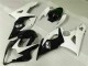 Blanc Noir Carénages Moto Suzuki GSXR 1000 K5 2005-2006 Blanc Noir Carénages Moto Suzuki GSXR 1000 K5 2005-2006