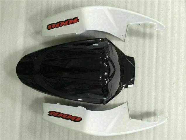 Blanc Noir Carénages Moto Suzuki GSXR 1000 K5 2005-2006 Blanc Noir Carénages Moto Suzuki GSXR 1000 K5 2005-2006