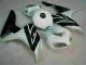 Blanc Noir Carrosserie Moto Honda CBR 1000 RR 2004-2005 Blanc Noir Carrosserie Moto Honda CBR 1000 RR 2004-2005