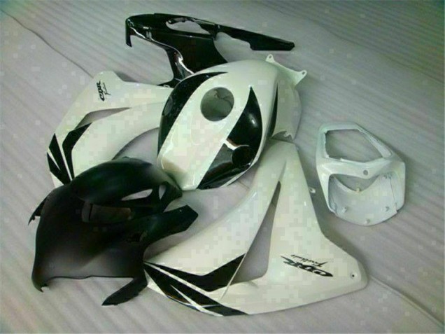 Blanc Noir Carrosserie Moto Honda CBR 1000 RR 2008-2011 Blanc Noir Carrosserie Moto Honda CBR 1000 RR 2008-2011