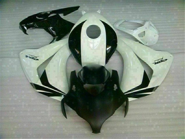 Blanc Noir Carrosserie Moto Honda CBR 1000 RR 2008-2011 Blanc Noir Carrosserie Moto Honda CBR 1000 RR 2008-2011