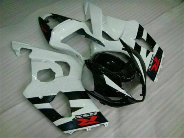 Blanc Noir Carrosserie Moto Suzuki GSXR 1000 K3 2003-2004 Blanc Noir Carrosserie Moto Suzuki GSXR 1000 K3 2003-2004