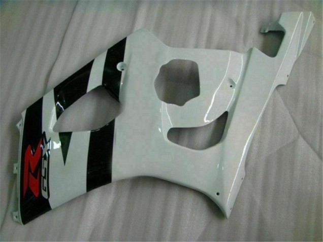 Blanc Noir Carrosserie Moto Suzuki GSXR 1000 K3 2003-2004 Blanc Noir Carrosserie Moto Suzuki GSXR 1000 K3 2003-2004