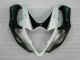 Blanc Noir Carrosserie Moto Suzuki GSXR 1000 K5 2005-2006 Blanc Noir Carrosserie Moto Suzuki GSXR 1000 K5 2005-2006