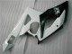 Blanc Noir Carrosserie Moto Suzuki GSXR 1000 K5 2005-2006 Blanc Noir Carrosserie Moto Suzuki GSXR 1000 K5 2005-2006