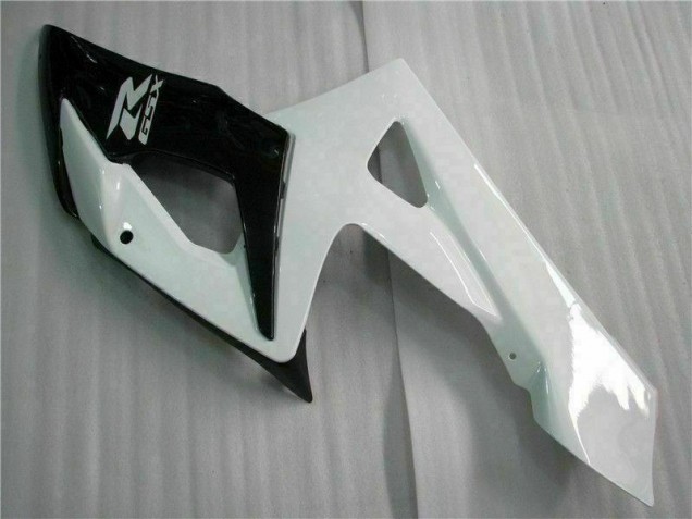 Blanc Noir Carrosserie Moto Suzuki GSXR 1000 K5 2005-2006 Blanc Noir Carrosserie Moto Suzuki GSXR 1000 K5 2005-2006