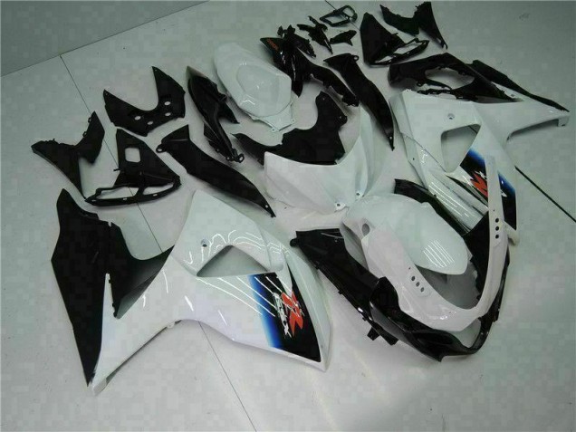 Blanc Noir Carrosserie Moto Suzuki GSXR 1000 K9 2009-2016