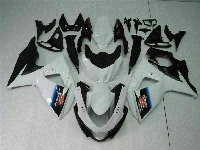 Blanc Noir Carrosserie Moto Suzuki GSXR 1000 K9 2009-2016
