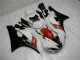 Blanc Noir Carrosserie Moto Yamaha R6 2006-2007 Blanc Noir Carrosserie Moto Yamaha R6 2006-2007