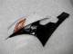 Blanc Noir Carrosserie Moto Yamaha R6 2006-2007 Blanc Noir Carrosserie Moto Yamaha R6 2006-2007