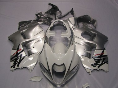 Blanc Noir Décalque Carénage Moto Suzuki GSXR 1300 Hayabusa 1996-2007