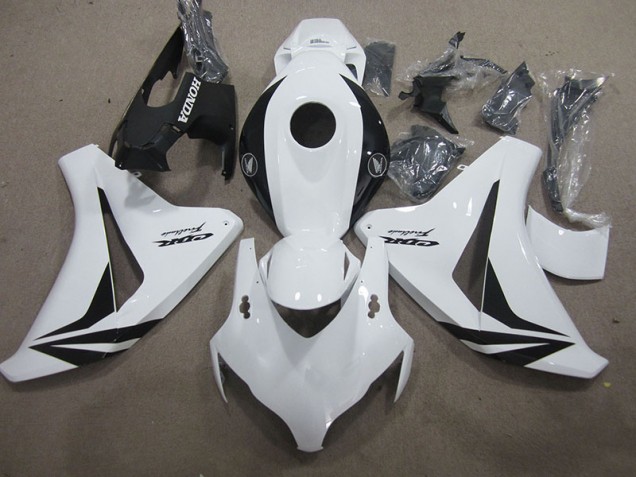 Blanc Noir Fireblade Carénage Moto Honda CBR 1000 RR 2008-2011 Blanc Noir Fireblade Carénage Moto Honda CBR 1000 RR 2008-2011