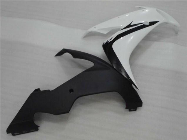Blanc Noir Flamme Carénage Moto Yamaha R1 2004-2006 Blanc Noir Flamme Carénage Moto Yamaha R1 2004-2006