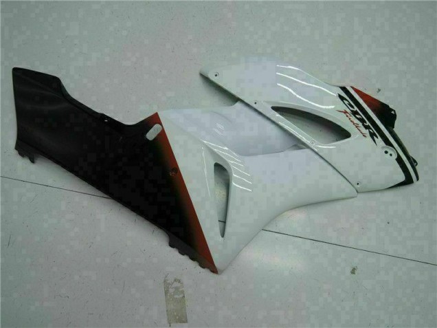Blanc Noir Kit Carénages Motos Complet Honda CBR 1000 RR 2004-2005 Blanc Noir Kit Carénages Motos Complet Honda CBR 1000 RR 2004-2005