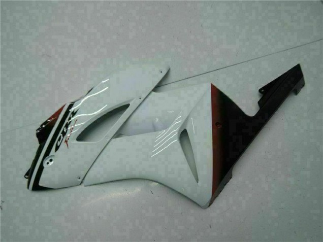 Blanc Noir Kit Carénages Motos Complet Honda CBR 1000 RR 2004-2005 Blanc Noir Kit Carénages Motos Complet Honda CBR 1000 RR 2004-2005