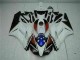 Blanc Noir Kit Carénages Motos Complet Honda CBR 1000 RR 2004-2005 Blanc Noir Kit Carénages Motos Complet Honda CBR 1000 RR 2004-2005
