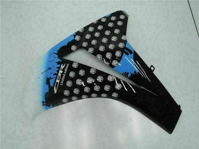 Blanc Noir Kit Carénages Motos Complet Honda CBR 1000 RR 2008-2011 Blanc Noir Kit Carénages Motos Complet Honda CBR 1000 RR 2008-2011