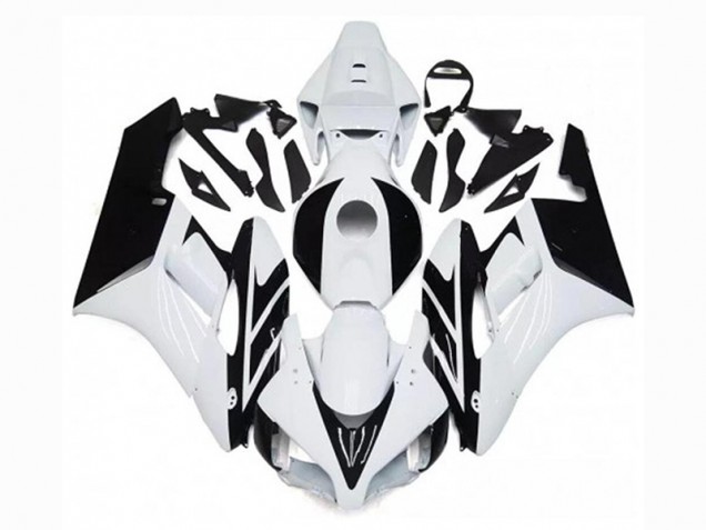 Blanc Noir Kit Carénages Motos Honda CBR 1000 RR 2004-2005 Blanc Noir Kit Carénages Motos Honda CBR 1000 RR 2004-2005
