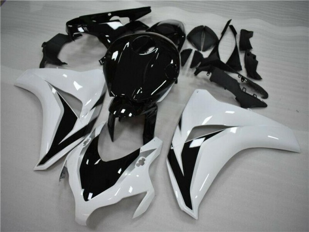 Blanc Noir Kit Carénages Motos Honda CBR 1000 RR 2008-2011 Blanc Noir Kit Carénages Motos Honda CBR 1000 RR 2008-2011