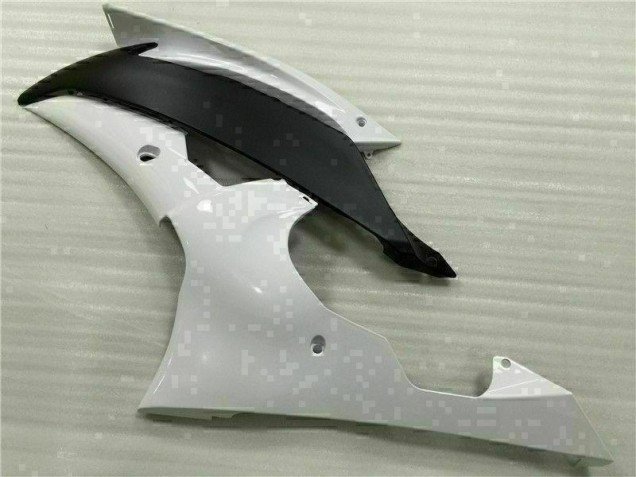 Blanc Noir Kit Carénages Motos & Plastique Yamaha R6 2008-2016 Blanc Noir Kit Carénages Motos & Plastique Yamaha R6 2008-2016