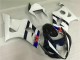 Blanc Noir Kit Carénages Motos Suzuki GSXR 1000 K3 2003-2004 Blanc Noir Kit Carénages Motos Suzuki GSXR 1000 K3 2003-2004
