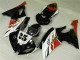 Blanc Noir Kit Carénages Motos Yamaha R6 2008-2016 Blanc Noir Kit Carénages Motos Yamaha R6 2008-2016