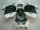 Blanc Noir Ninja 3M Carénage Moto Kawasaki EX250 2008-2012 Blanc Noir Ninja 3M Carénage Moto Kawasaki EX250 2008-2012
