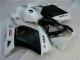 Blanc Noir Ninja Carénage Moto Kawasaki EX250 2008-2012 Blanc Noir Ninja Carénage Moto Kawasaki EX250 2008-2012