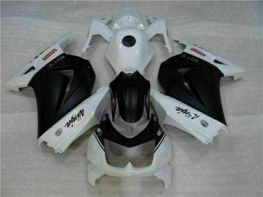 Blanc Noir Ninja Carénage Moto Kawasaki EX250 2008-2012