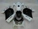 Blanc Noir Ninja Carénage Moto Kawasaki EX250 2008-2012 Blanc Noir Ninja Carénage Moto Kawasaki EX250 2008-2012
