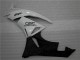 Blanc Noir Ninja Carénage Moto Kawasaki ZX6R 2009-2012 Blanc Noir Ninja Carénage Moto Kawasaki ZX6R 2009-2012