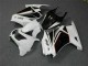 Blanc Noir Ninja Carénages Moto Kawasaki EX250 2008-2012 Blanc Noir Ninja Carénages Moto Kawasaki EX250 2008-2012