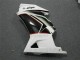 Blanc Noir Ninja Carénages Moto Kawasaki EX250 2008-2012 Blanc Noir Ninja Carénages Moto Kawasaki EX250 2008-2012